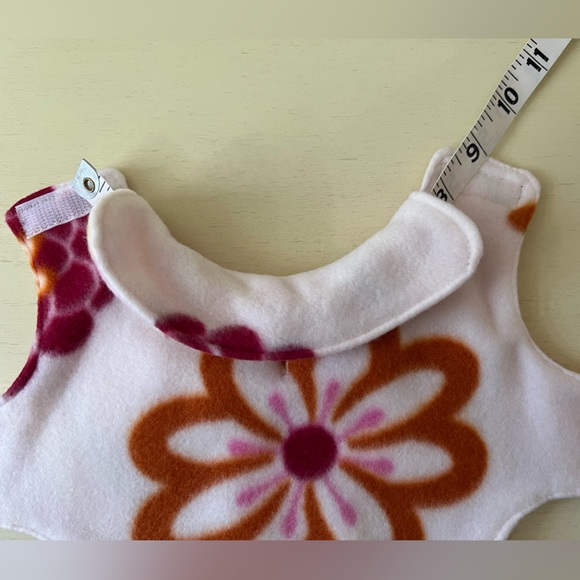 Handmade Fleece Jacket with Collar. - Picture 4 of 8